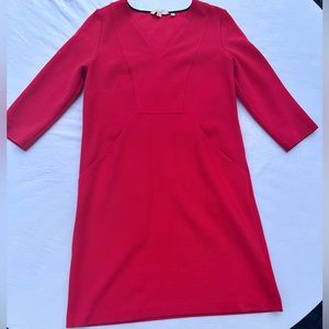 Boden Bronte Ottoman Dress rose/hot pink - 12R US